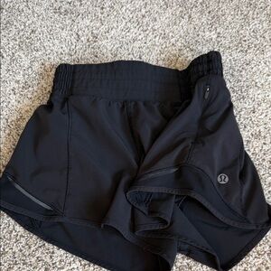 lululemon athletica Black Athletic Shorts